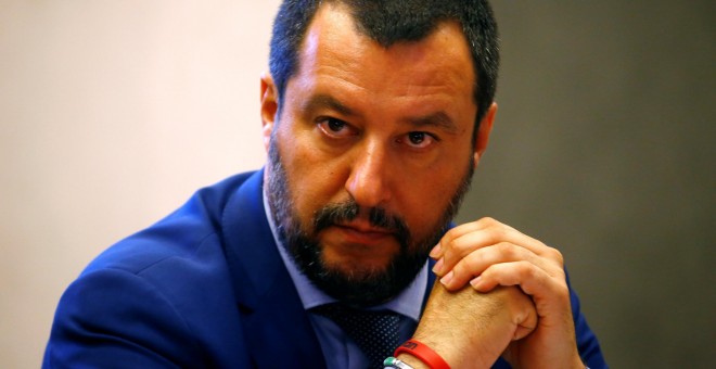 El ministro de Interior y vicepresidente de Italia, Matteo Salvini. REUTERS