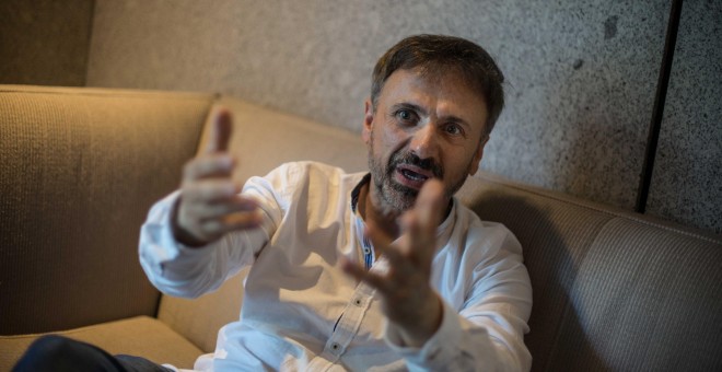 José Mota, durante la entrevista en el hotel Eurostars Mirasierra. REPORTAJE FOTOGRÁFICO: JAIRO VARGAS