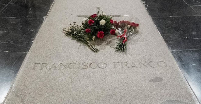 Tumba de Franco en el Valle de los Caídos. / J. GÓMEZ