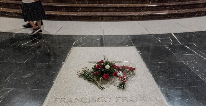 Tumba de Franco en el Valle de los Caídos. / J. GÓMEZ