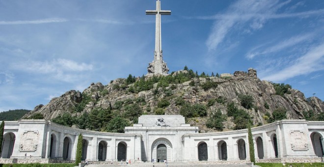 El Valle de los Caídos, donde reposan los restos de Franco. / J. GÓMEZ