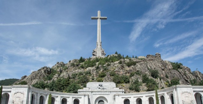 El Valle de los Caídos, donde reposan los restos de Franco. / J. GÓMEZ