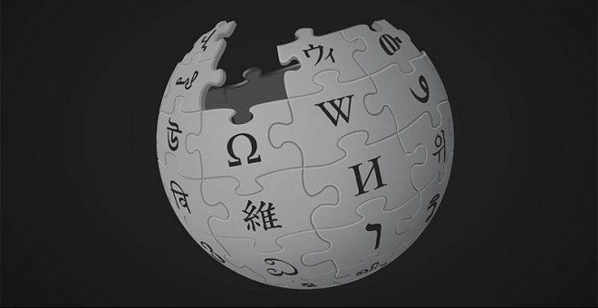 La Wikipedia, a negro hasta la votación de la directiva en la Eurocámara. (Wikimedia CC)