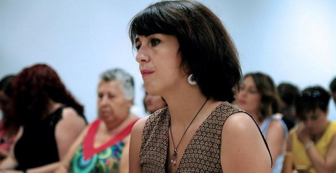 Juana Rivas durante el juicio en Granada / EFE