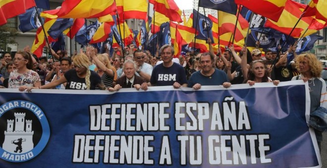 Fotografía de archivo de una manifestación de Hogar Social Madrid. - EFE