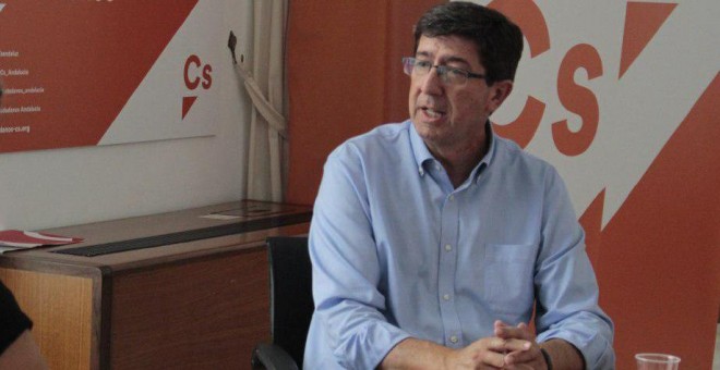 Juan Marín, candidato de Ciudadanos a la Junta de Andalucía