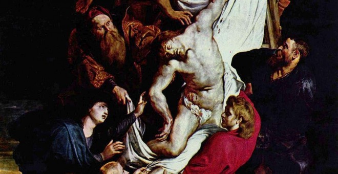 'Descendimiento de la cruz', de Rubens, una de las obras censuradas por Facebook.