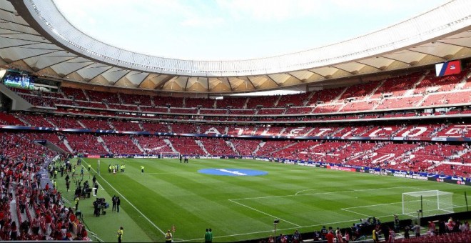 El estadio Wanda Metropolitano. EFE/Archivo