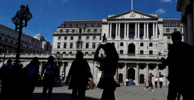 La sede del Banco de Inglaterra, en la City londinense. REUTERS/Peter Nicholls