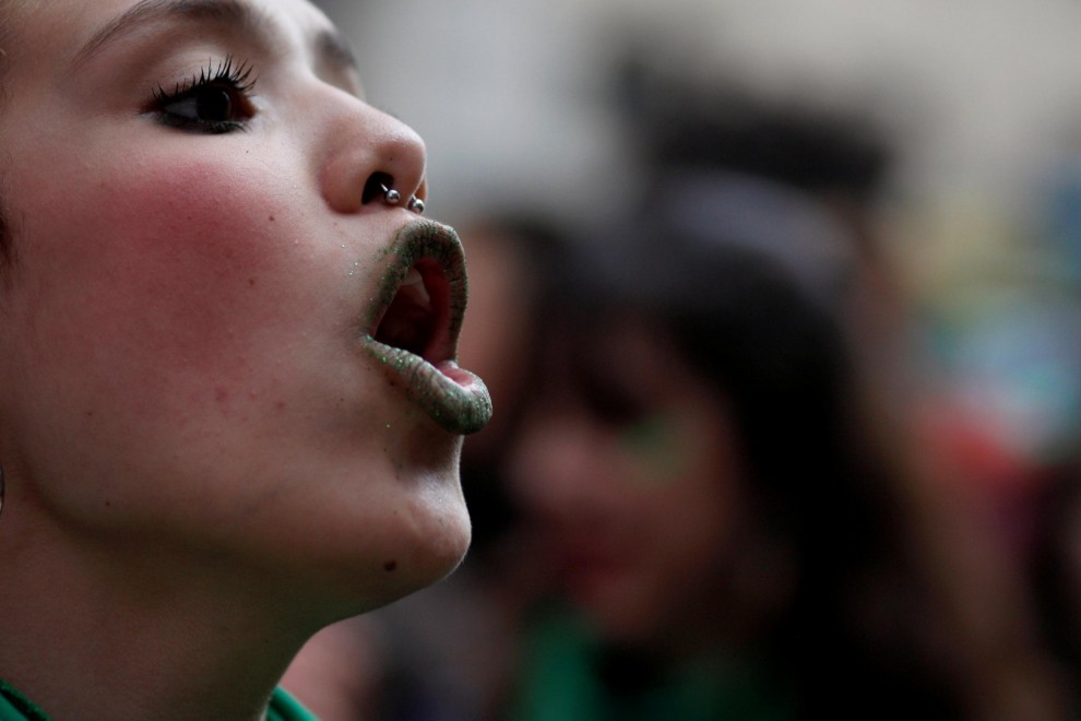 El movimiento feminista no se rinde.La lucha por la legalización del aborto en Argentina volverá a presentarse en 2019 / REUTERS - Marcos Brindicci