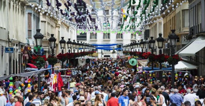 Imagen de archivo de la Feria de Málaga/EFE