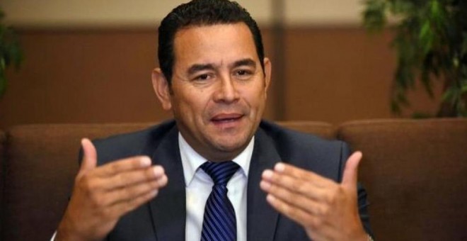 Jimmy Morales, el presidente de Guatemala, en una foto de archivo | EFE