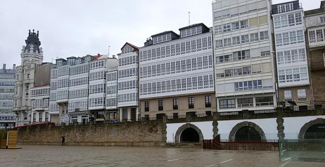 La casa de Amancio Ortega en A Coruña.