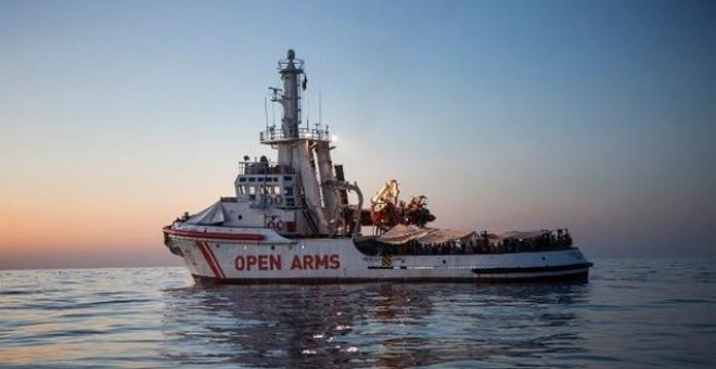 Barco de la ONG Proactiva Open Arms. / Europa Press