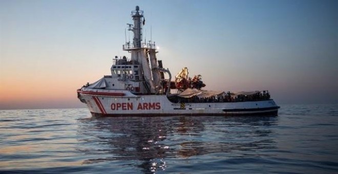 Barco de la ONG Proactiva Open Arms. / Europa Press