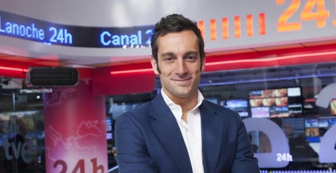 Alvaro Zancajo ha sido director del Canal 24 Horas de RTVE desde diciembre de 2016 - Fuente: RTVE