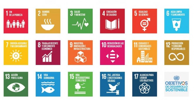 Los 17 Objetivos de Desarrollo Sostenible acordado en 2015 y que se esperan cumplir antes de la llegada del 2030. | Naciones Unidas