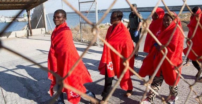 Los flujos de llegada de migrantes a España han sido en los últimos años similares a la salida de ciudadanos autóctonos. / ARCHIVO