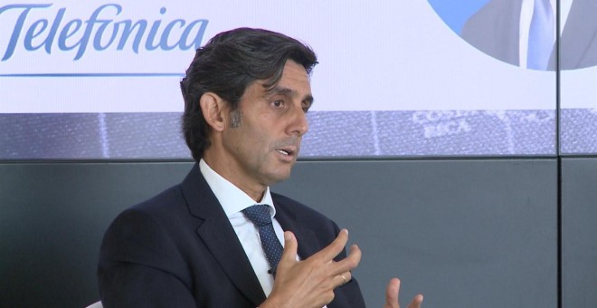 El Presidente Ejecutivo De Telefónica, José María Álvarez-Pallete. EUROPA PRESS