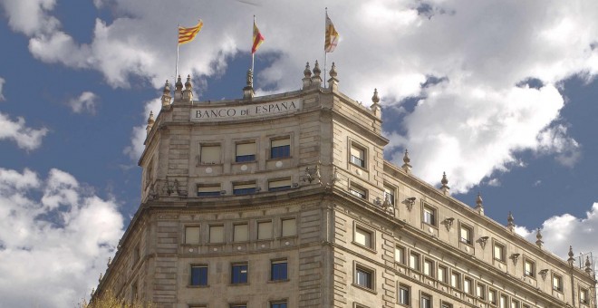 Edificio del Banco de España en Barcelona.