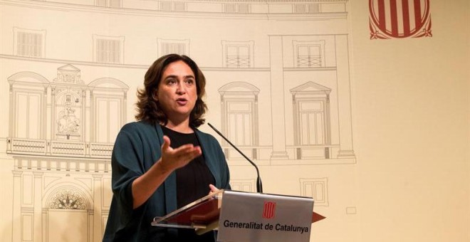 La alcaldesa de Barcelona, Ada Colau./EFE