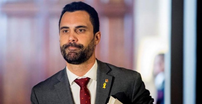 El presidente del Parlament, Roger Torrent. - EFE