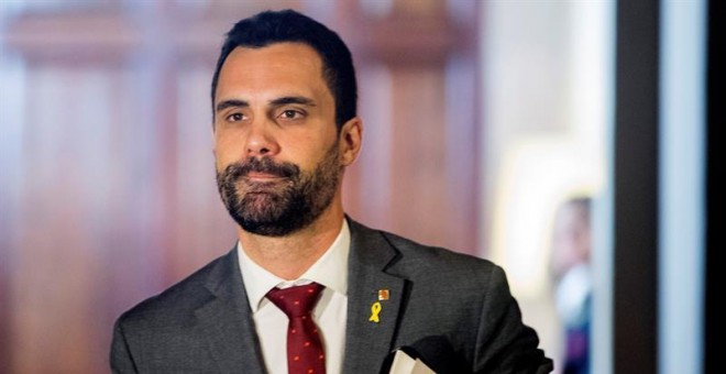 El presidente del Parlament, Roger Torrent. - EFE