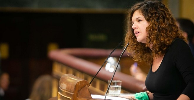 La diputada de Podemos Sofía Fernández Castañón. EUROPA PRESS