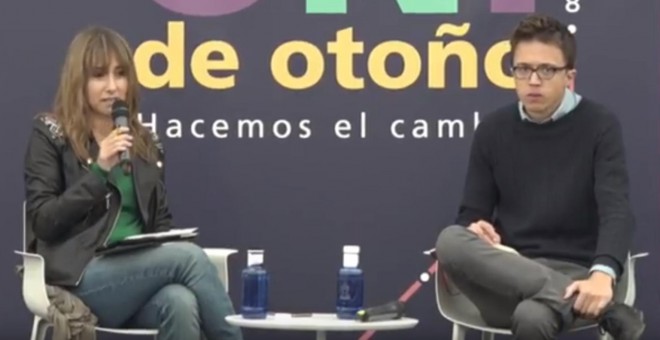 entrevista de Ana pardo de vera a Iñigo Errejón en la Universidad de otoño