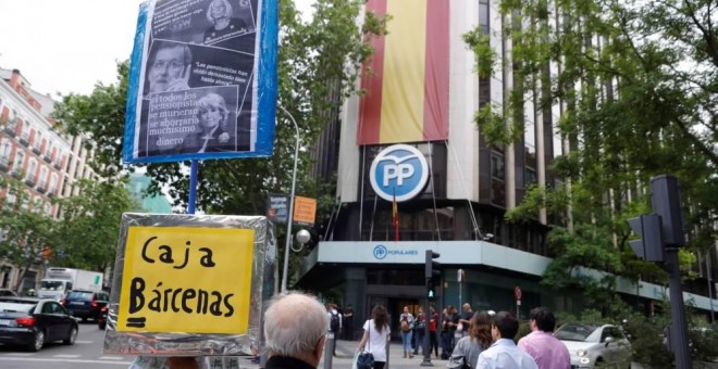 Sede del Partido Popular en la calle Génova de Madrid. EFE