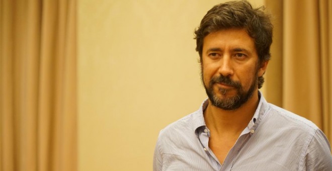 Antón Gómez Reino, candidato para dirigir Podemos-Galicia y portavoz de En Marea en el Congreso. / MÁIS PODEMOS