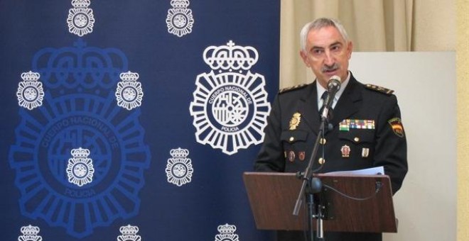 El hasta ahora jefe superior de la Policía Nacional en Navarra, Daniel Rodríguez López. EUROPA PRESS/Eduardo Parra