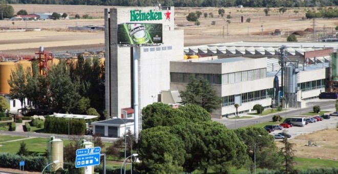 La fabrica de Heineken en la Comunidad de Madrid.