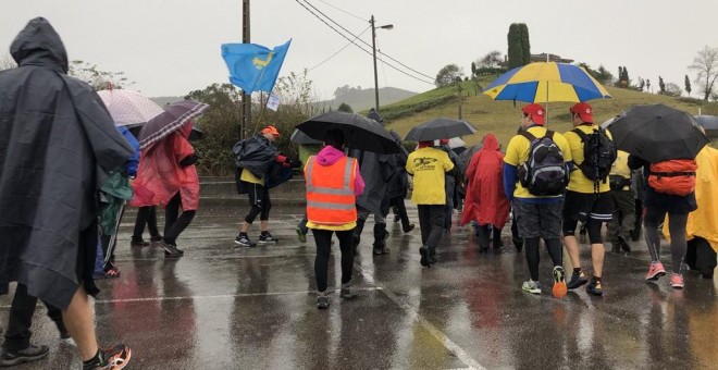 Foto de la marcha./Fuente: Twitter