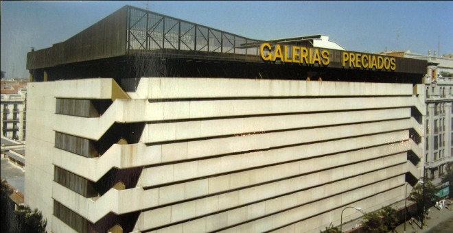 Galerías Preciados. Foto de archivo.