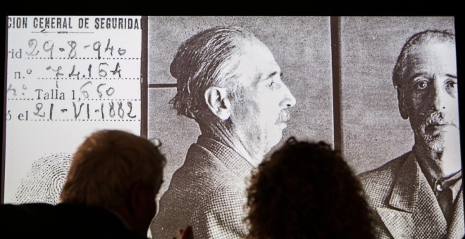 L’audiovisual sobre Companys que es projecta al Centre d’Interpretació del President Lluís Companys, situat al Tarròs Arxiu.