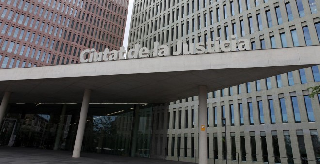 Imagen de archivo de la Ciutat de la Justícia, Barcelona. EFE