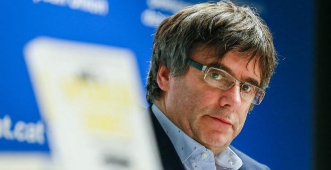 El expresident de la Generalitat de Catalunya Carles Puigdemont. - EFE