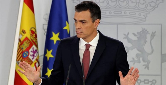 El presidente del Gobierno, Pedro Sánchez. - EFE