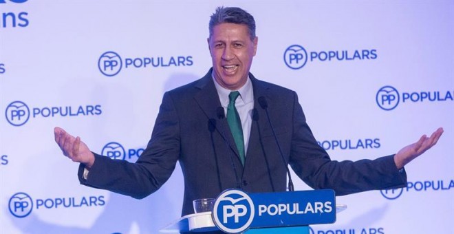 Xavier García Albiol se ha despedido como presidente del PPC. / EFE