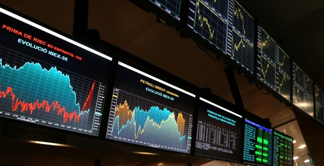 Una imatge de la Borsa de Barcelona. ANDREA ZAMORANO
