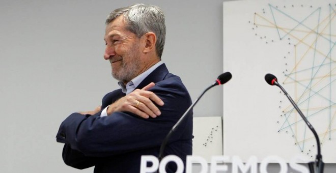 El secretario general de Podemos en la Comunidad de Madrid, Julio Rodriguez - EFE