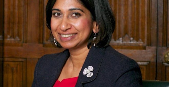 Suella Braverman, secretaria de Estado del Brexit/ FAREHAM CONSERVATIVES