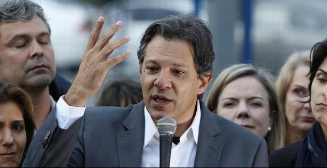 Fernando Haddad, el candidato que sustituyó a Lula da Silva en las pasadas elecciones presidenciales de Brasil EFE/Archivo
