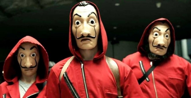 Un instante en 'La Casa de Papel'