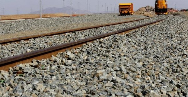 Un vagón ha explotado al colisionarse contra los cables de alta tensión - EFE/Chema Moya