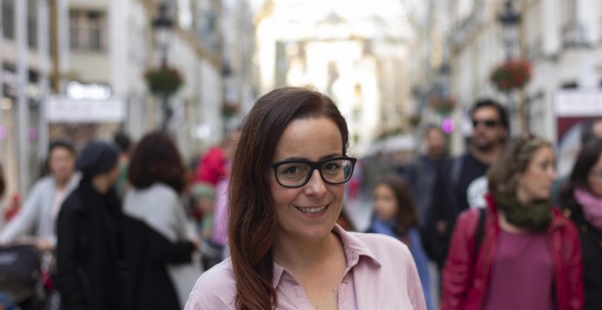 Eva Ramos, candidata del PACMA a la presidencia de la Junta de Andalucía