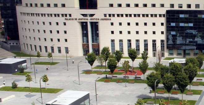 Vista general de la Audiencia Provincial de Navarra.