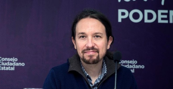 El secretario general de Podemos, Pablo Iglesias.-EFE/Luca Piergiovanni