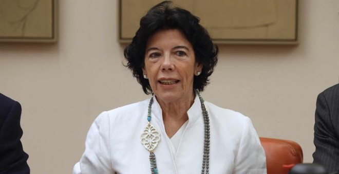Isabel Celaá en el Congreso